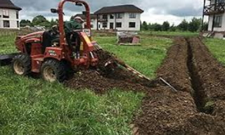 Копка траншей для водопровода в донском: цена за метр от 934 руб.