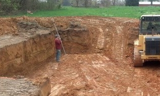 Выкопать котлован под фундамент в донском - от 2592 руб. | 2Землекопа-Днс