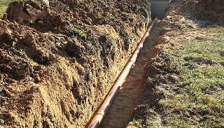 Копка траншей для водопровода в донском: цена за метр от 934 руб.