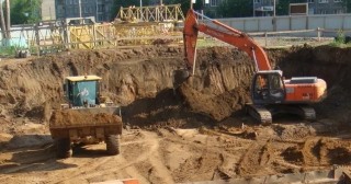 Котлован для дома Донской, цена от 312 руб./м3.